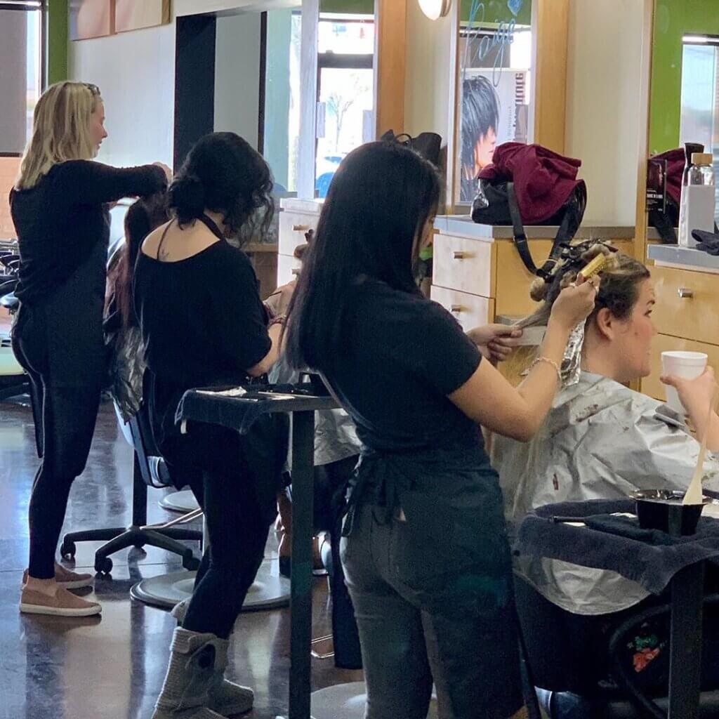 Students providing services under the supervision